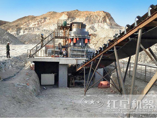 一天400噸河卵石制砂生產線方案三現場1 一天400噸河卵石制砂生產線方案三現場1
